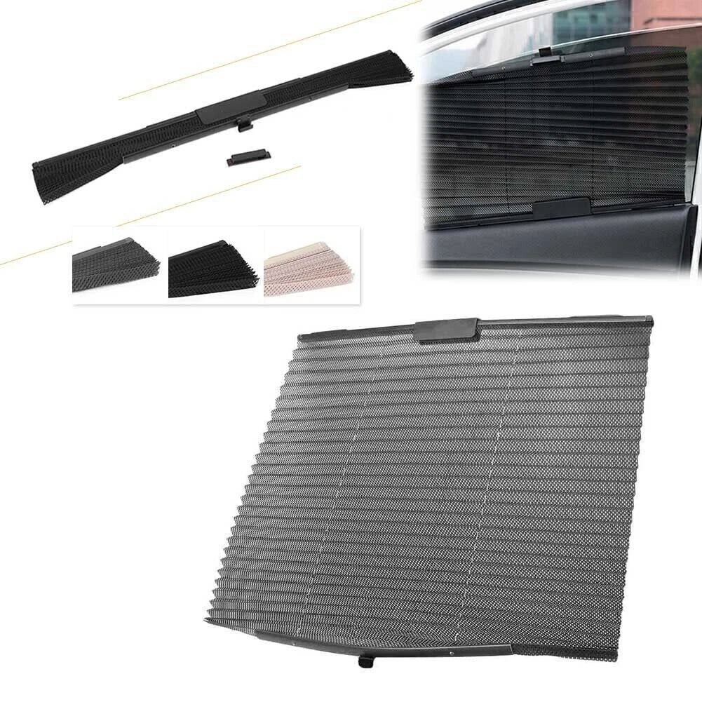 Universal Car Side Window Curtain Sunshade UV Protector 57cm Red