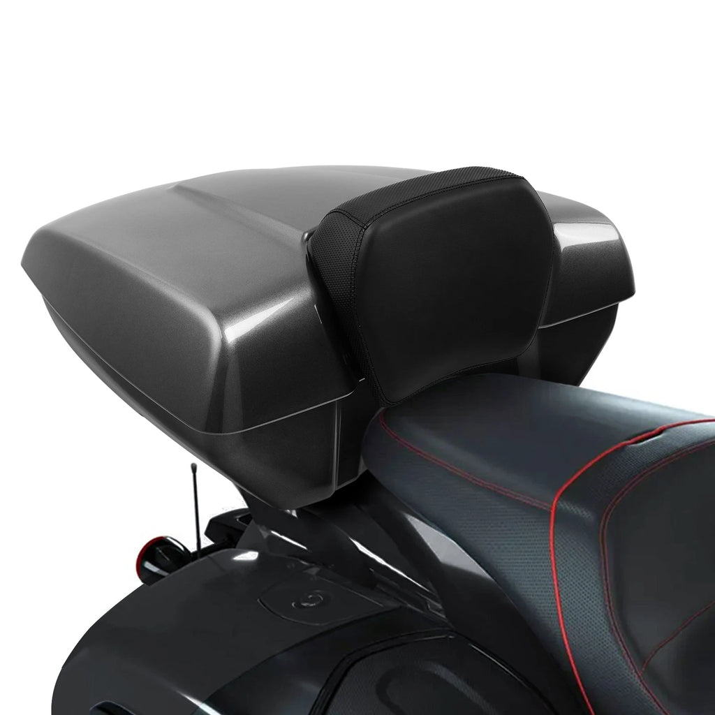 Low Profile Trunk Backrest Pad for Indian Chieftain (2014–2023) Steel Gray
