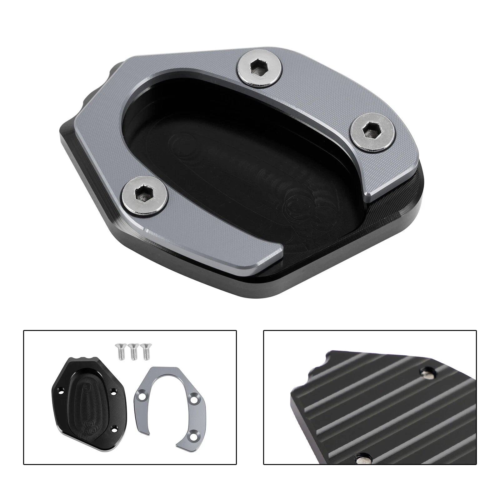 Kickstand Enlarged Plate Pad for Triumph Speed Twin 1200 (2019–2021) & Thruxton 1200/R