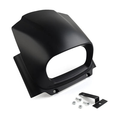 Headlight Fairing Cover Cowl for Harley Fat Bob FXFB FXFBS (2018–2022) Matte Black