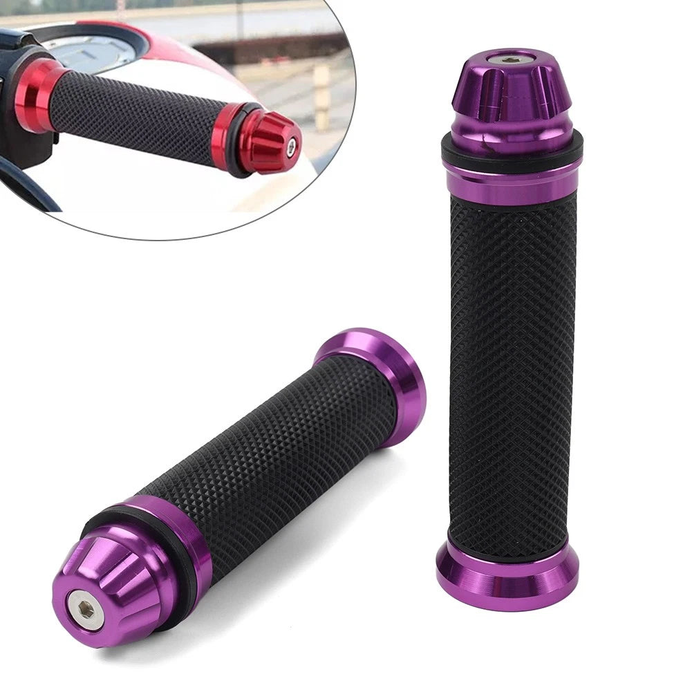 Motorcycle 7/8" Handle Bar Hand Grip For Yamaha For Honda For Suzuki