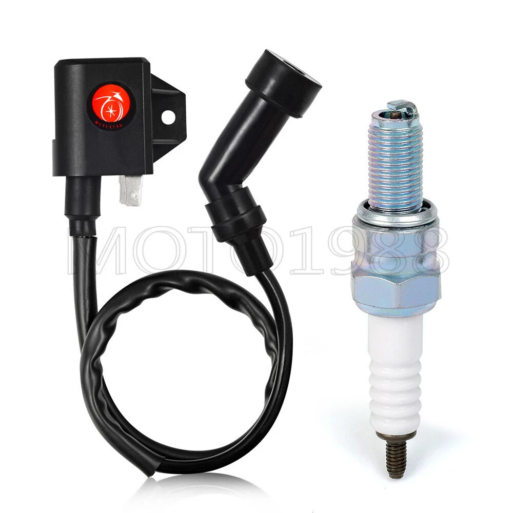 Ignition Coil & Spark Plug 3430-055 for Arctic Cat 400 4X4 (2003–2006)