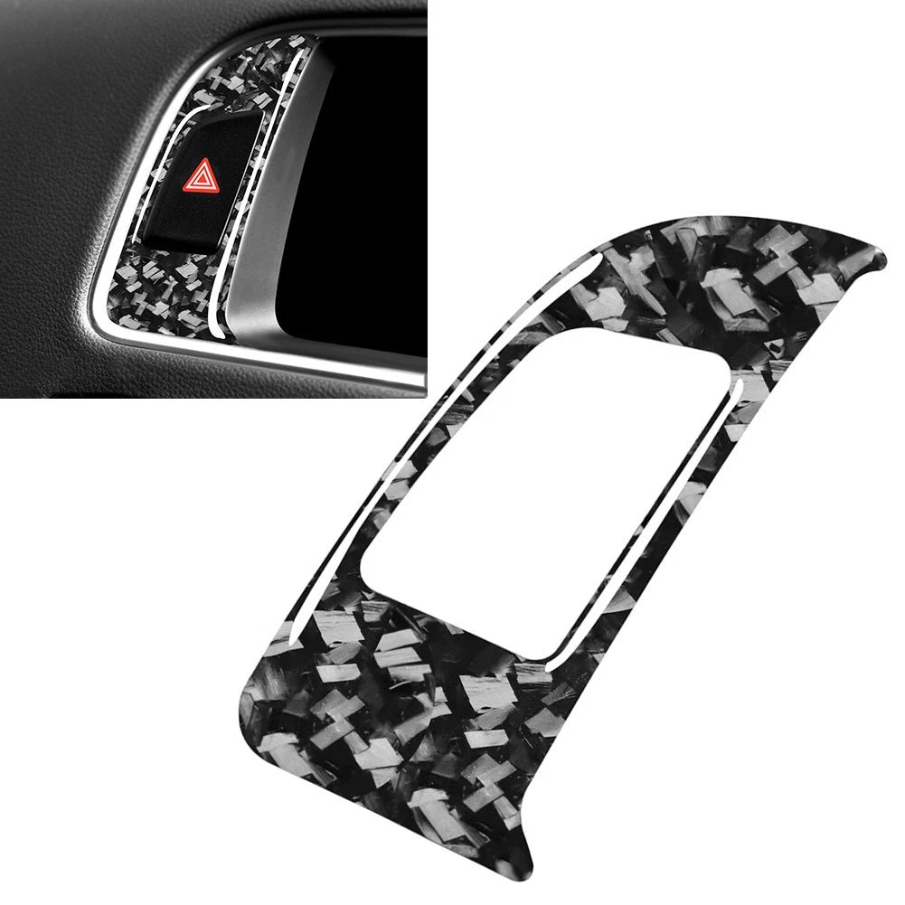 Display Screen Panel Warning Lamp Button Cover Trim for Audi Q5 SQ5 (2009–2017) RHD