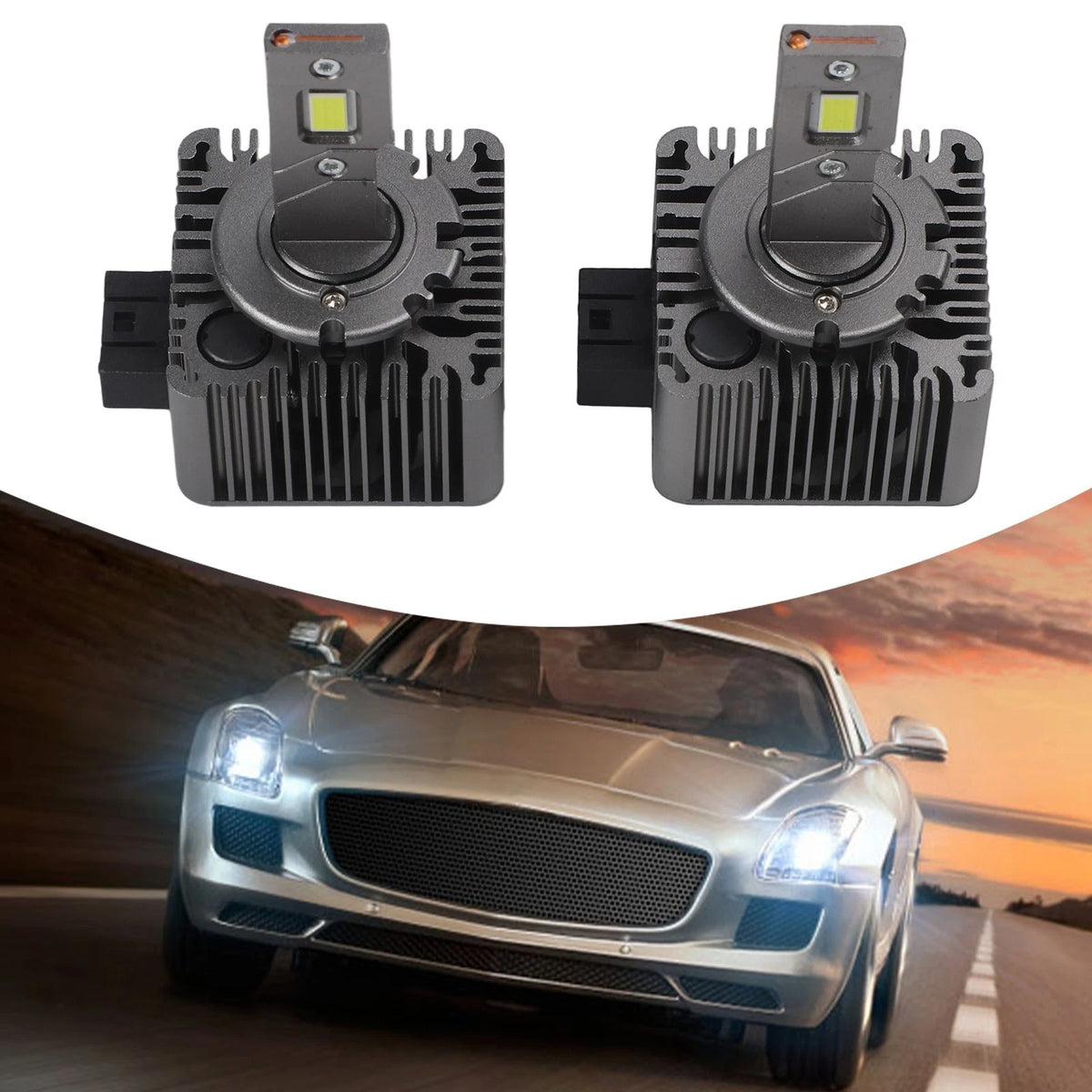 LED D1S Headlight Bulbs for Hassle Installation