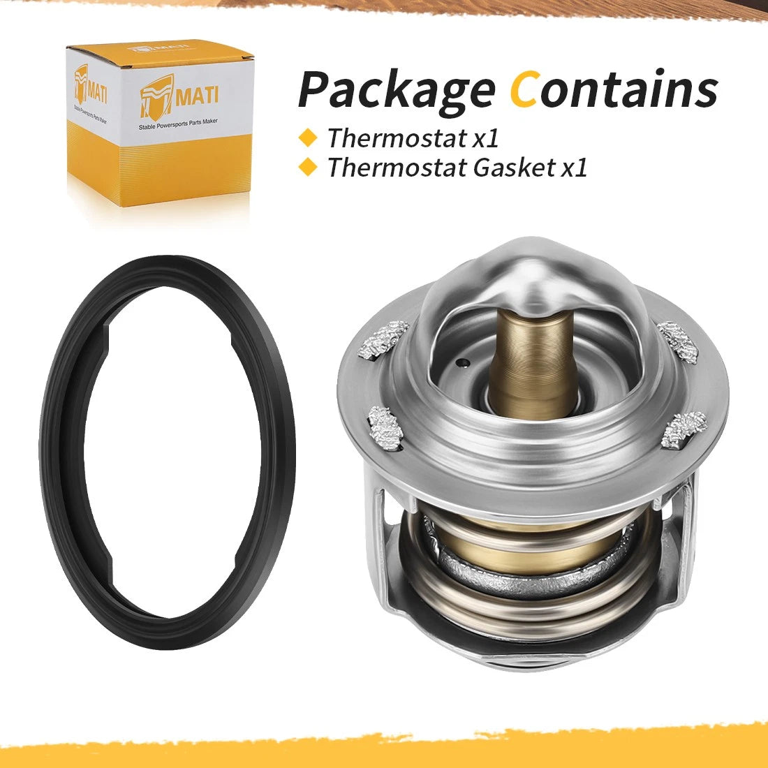 Thermostat for Honda Elite 150 250 (1985–1990) 19300-KM1-003