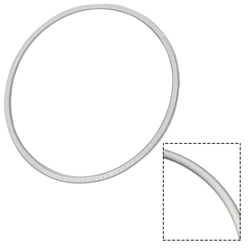 Silver Steering Wheel Trim Emblem for Wrangler Compass (2011–2023)