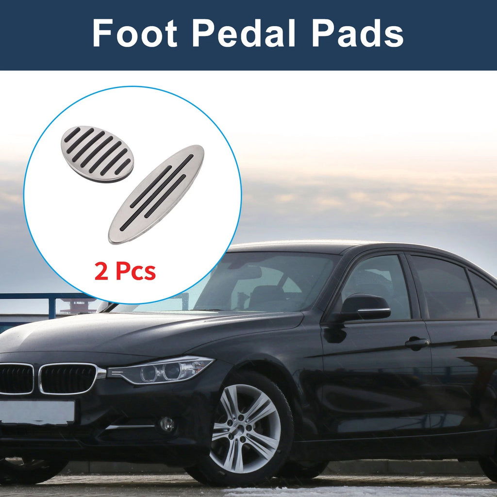 2 Pcs Foot Accelerator Pedal Covers Replacement for BMW Mini Coupe R58 (2012-2015)