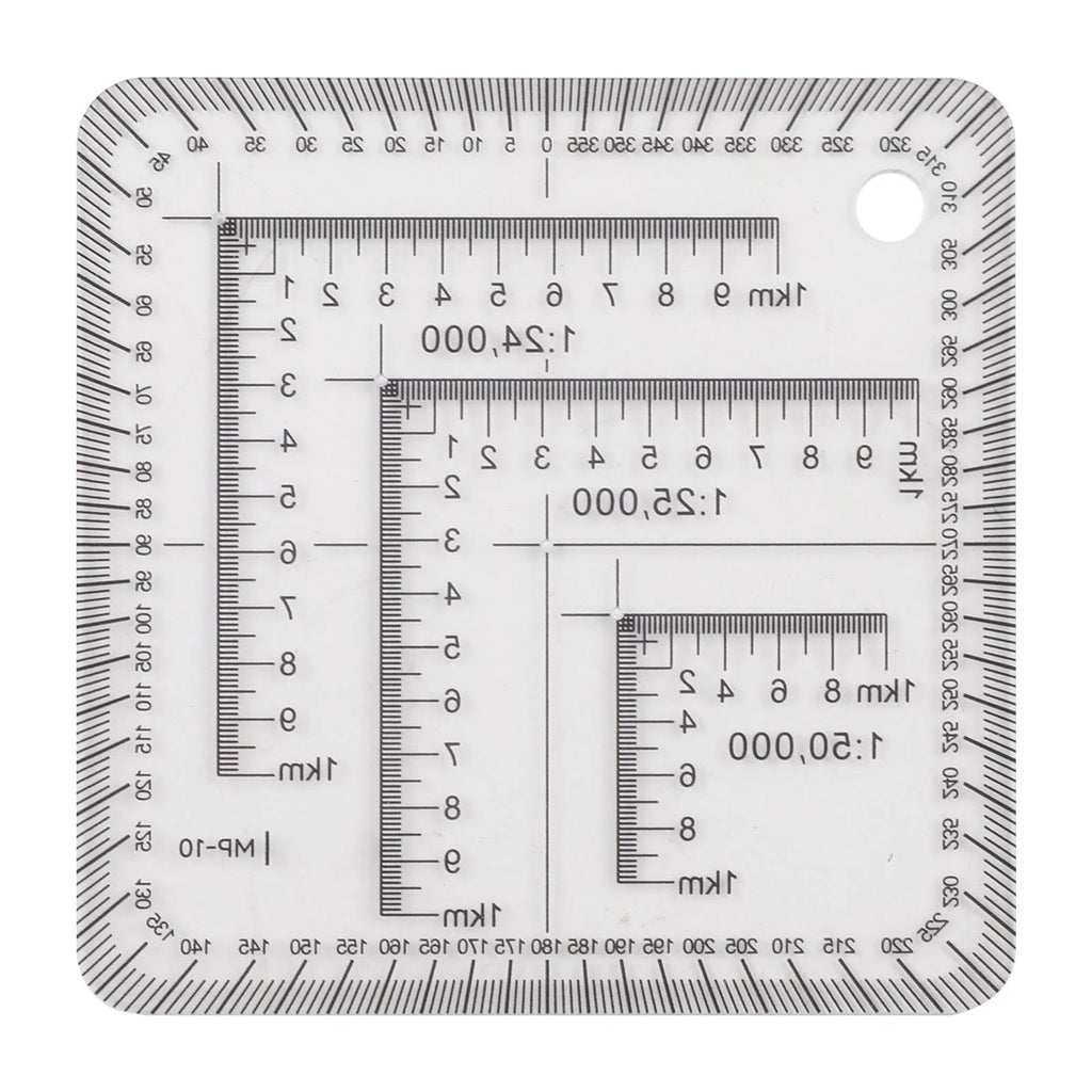 Coordinate Ruler for Geographical Learning Applications (7cm)