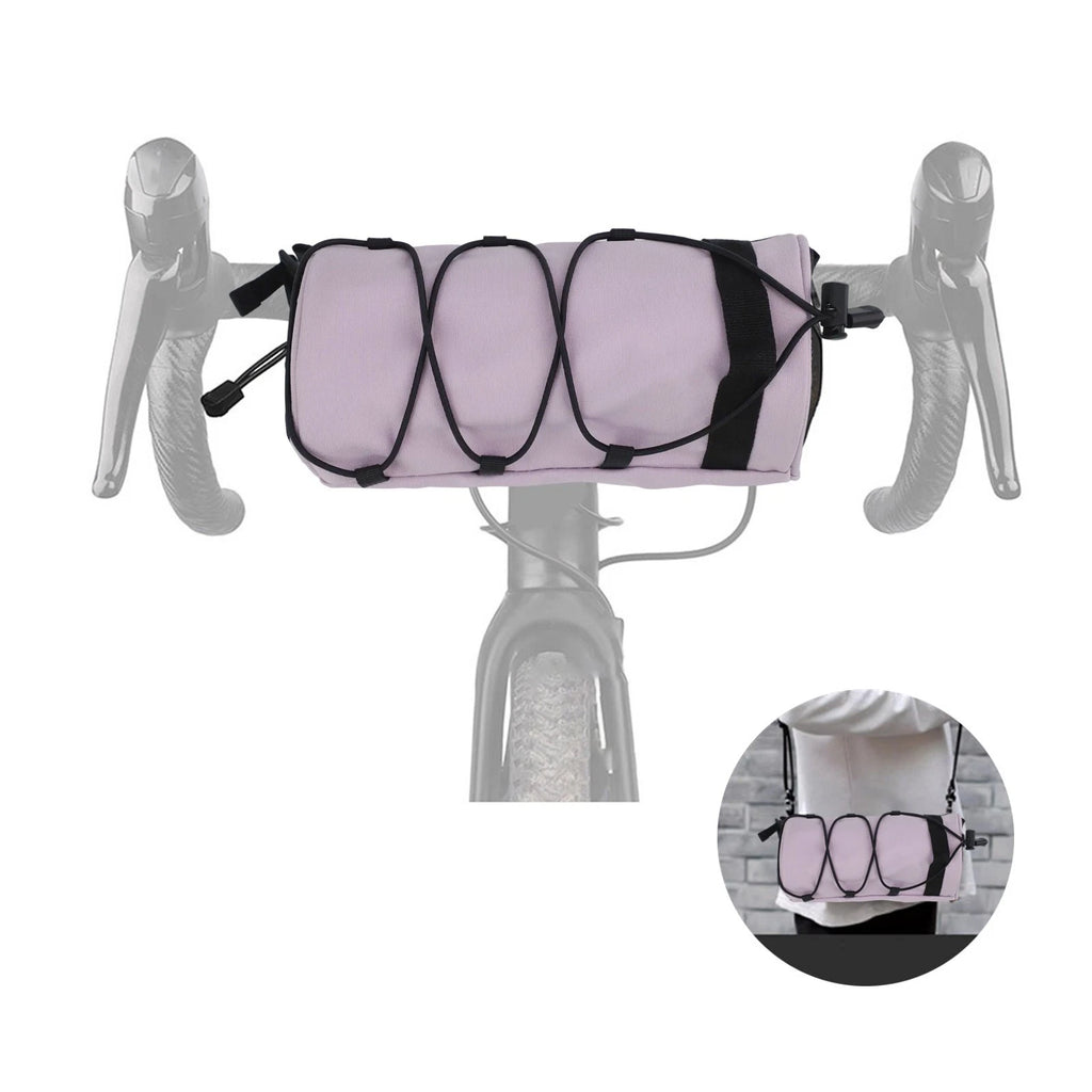 Lightweight Waterproof Bicycle Front Bag with Adjustable Shoulder Strap
