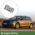 Engine Oil Pan Replacement for Volkswagen Golf (1999–2005) Aluminum Silver Tone