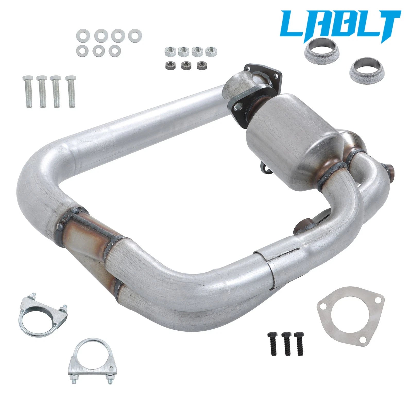 Front Catalytic Converter for Jeep Wrangler TJ 2000–2003