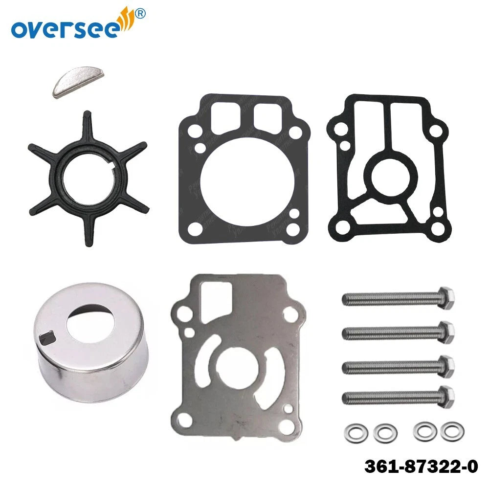 Water Pump Repair Kit 361-87322 for Tohatsu Nissan 2T 25 30HP Mercury 853792A07