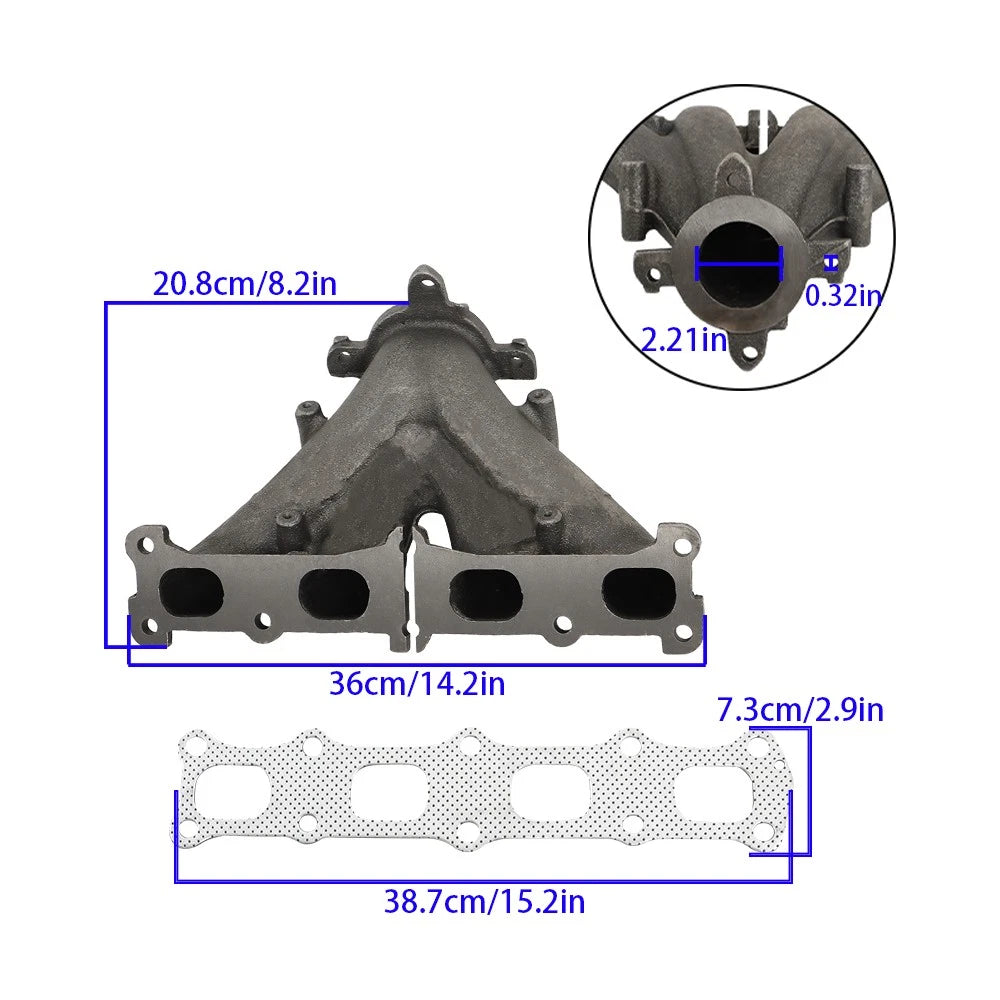 Exhaust Manifold with Gasket for Dodge Journey Avenger Caliber (2007–2020) 674-985