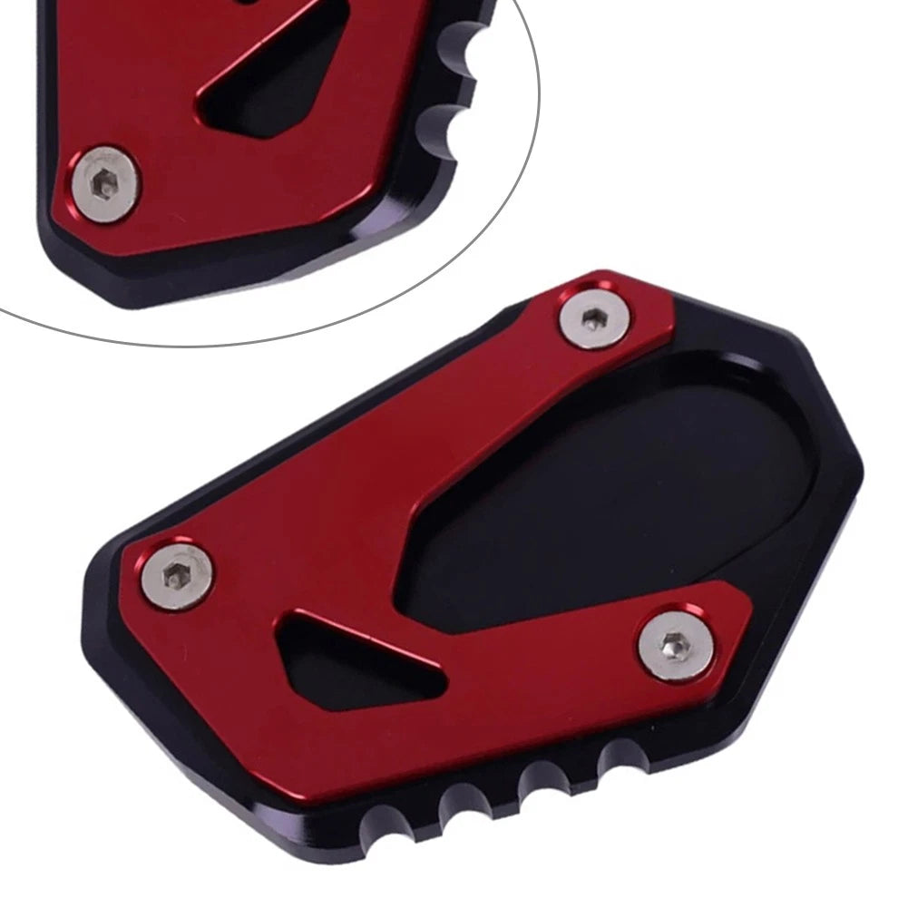 Red Side Stand Enlarge Kickstand Pad for Suzuki GSX8S (2023)