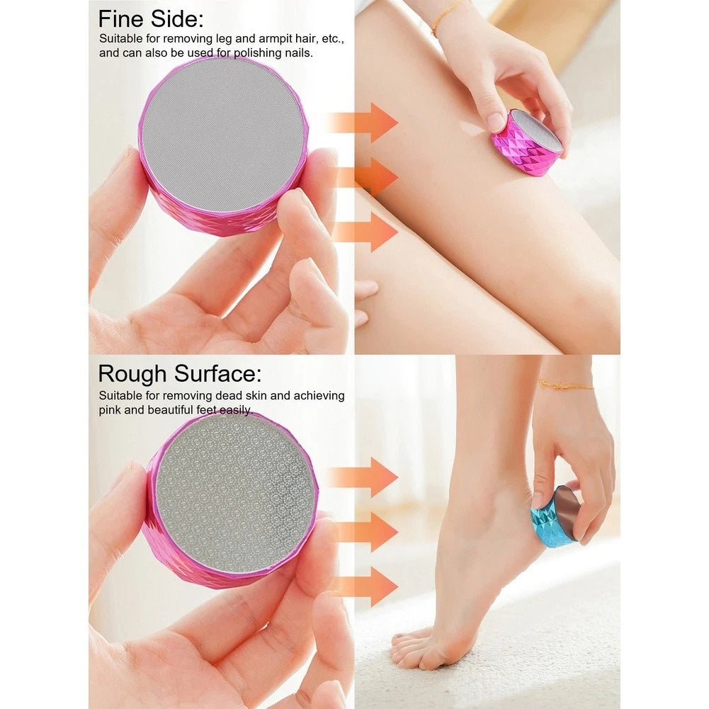 Double Sided Foot Care Tool for NANO Glass Callus Removal