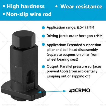 Portable Horn Ball Head Separator for Spherical Hub (Wear Resistant)