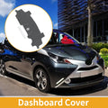 Dashboard Cover Dash Mat Carpet Gray Replacement for Toyota Aygo (2005–2014)