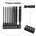 Set of 10 Magnetic Screwdriver Bits for