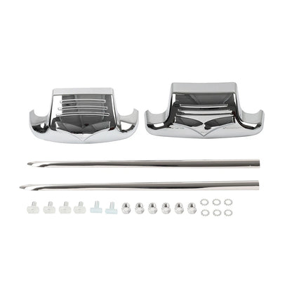 Front Rear Mudguard Tip w/Spear Trim Kit For Harley Road King Electra Glide