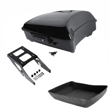 Chopped Trunk Two Up Mount Rack for Harley Sport Glide (2018–2021)
