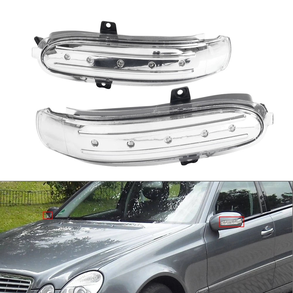 Side View Mirror Turn Signal Light for Mercedes Benz E Class W211 (2003–2009)