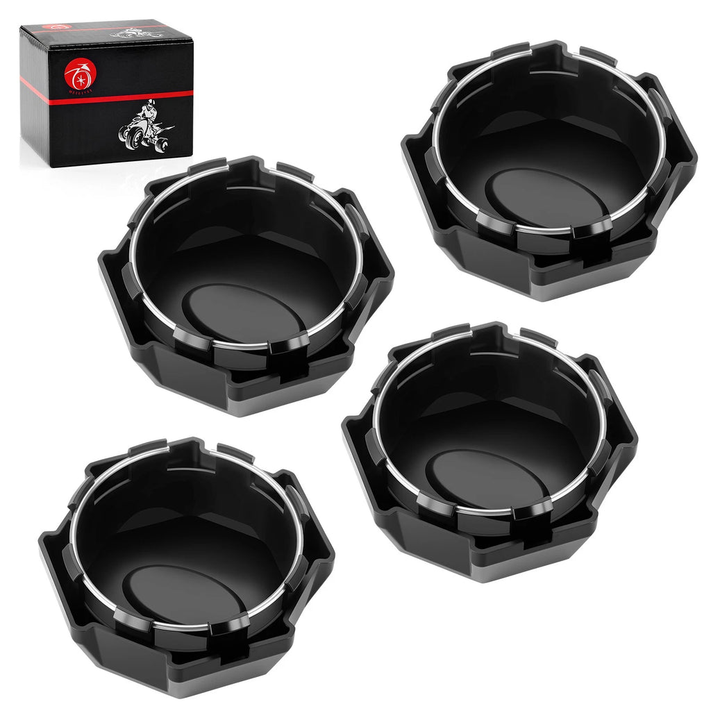 Set of 4 Wheel Caps for Polaris Ranger 570 900 1000 XP (1521954-067, 1521954, 1521954-458)