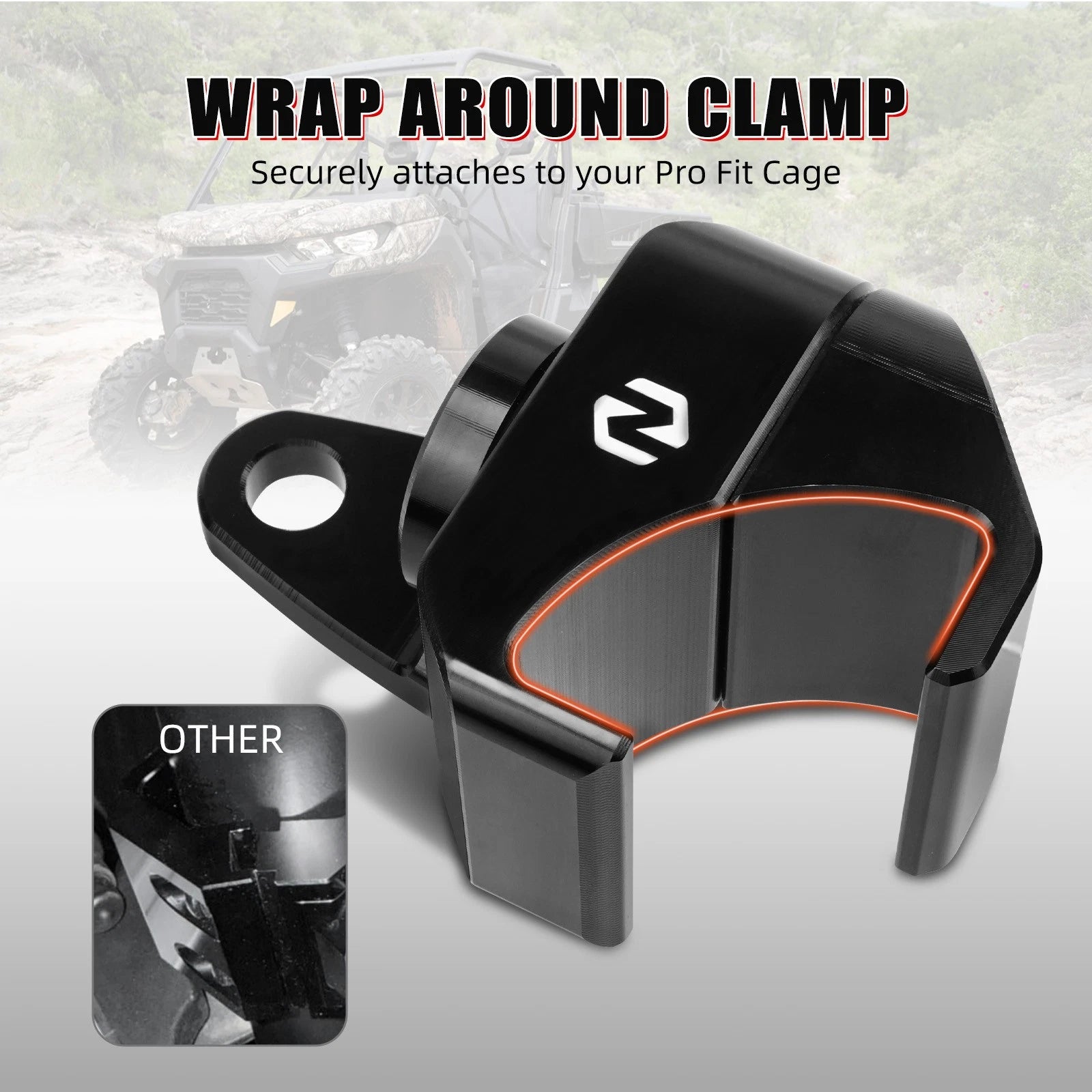 Whip Light Bar for Can-Am Maverick Sport Commander Defender (2018–2023)