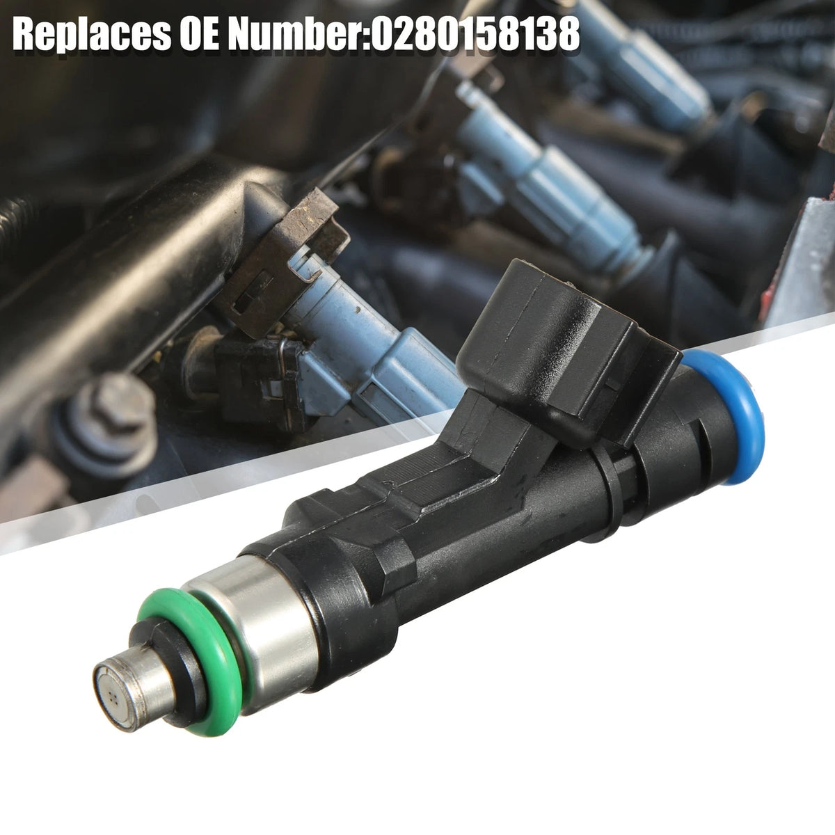 8Pcs Fuel Injector Replacement for Ford F-150 F-250 F-350 (2007–2010)