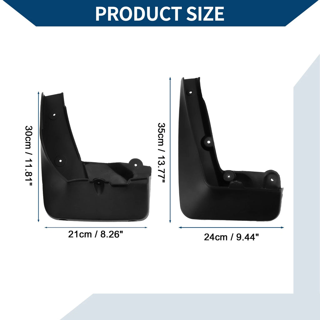 Mud Flaps Splash Guards 1 Set Mud Guards for BMW X1 (2010–2015)