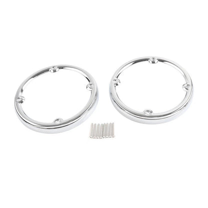 Chrome Rear Speaker Trim for Harley Electra Glide Classic FLHTC (2009–2023)