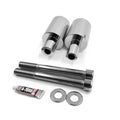 Chrome Spike Billet Aluminum Frame Slider Protector for Honda CBR600RR (2003–2006)