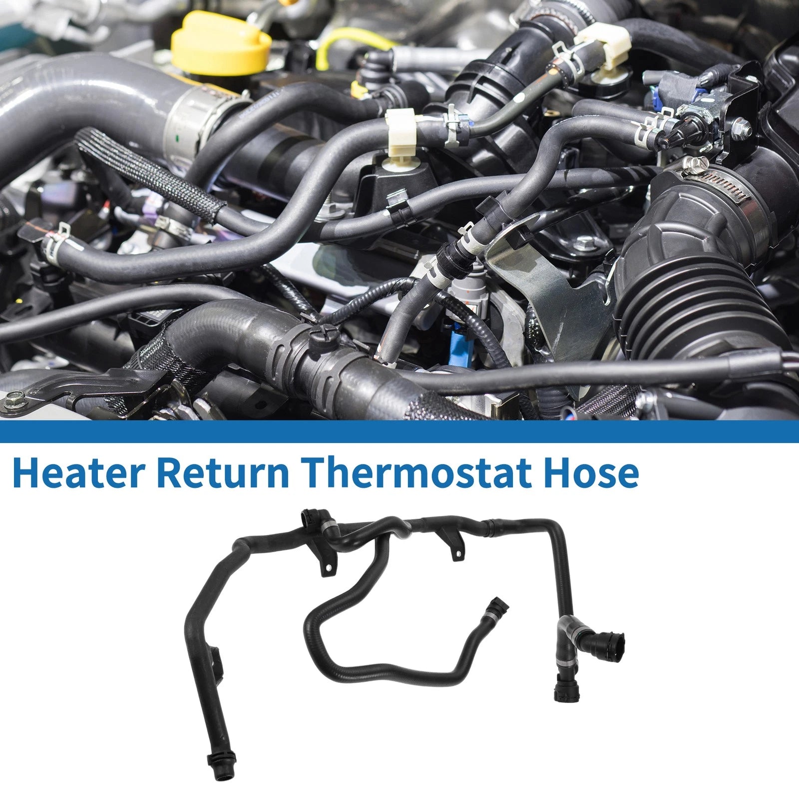 Heater Return Thermostat Hose Replacement for BMW 1 3 Series (2007–2020)