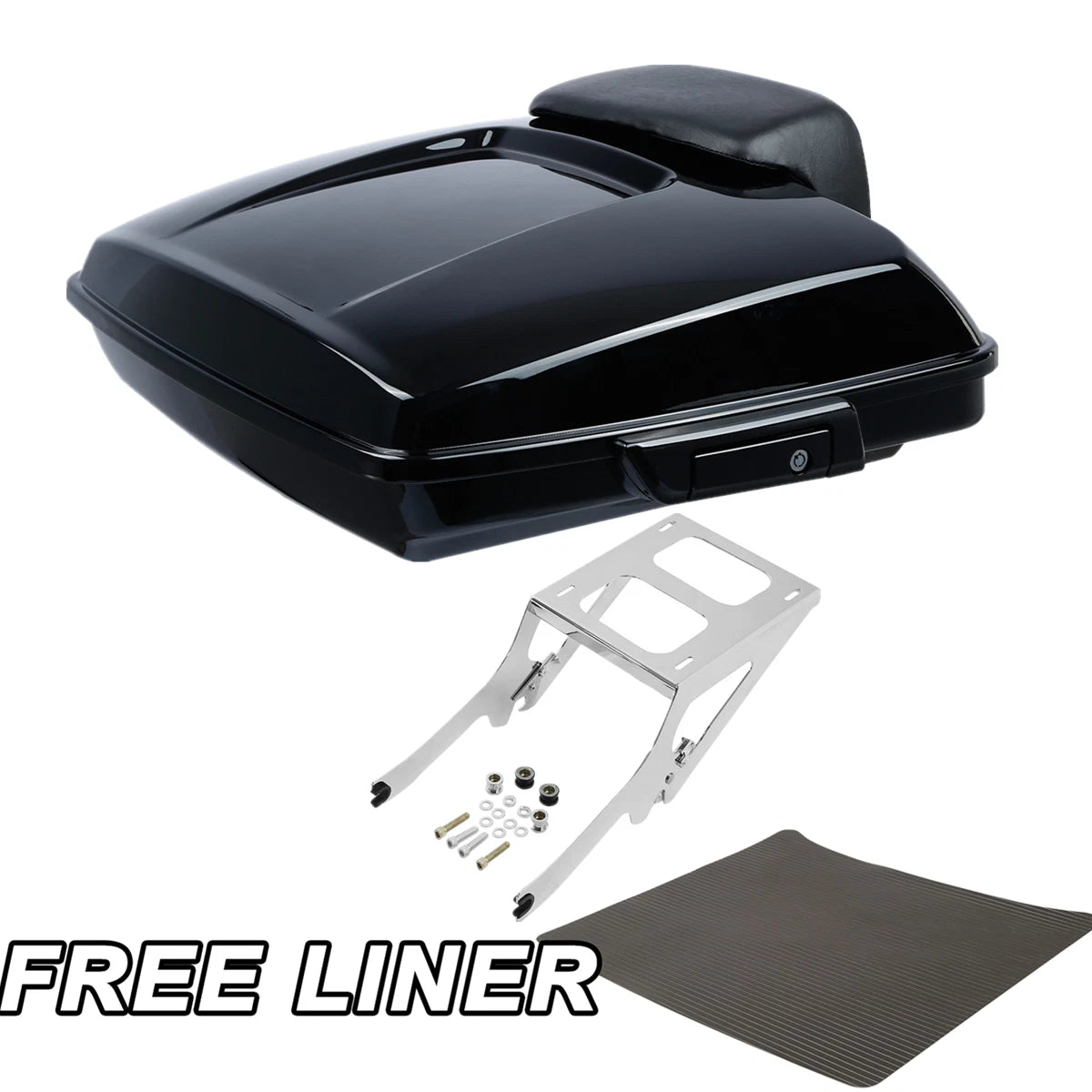Trunk Backrest Pad Mount Rack for Harley Heritage Classic (2018–2023)