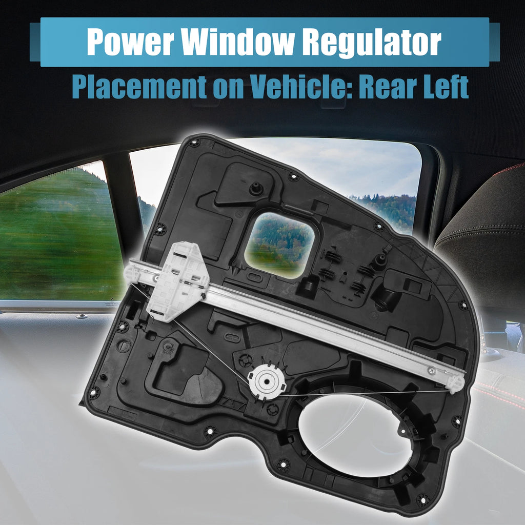 Rear Left Power Window Regulator for Dodge Ram 1500 (2019–2023)