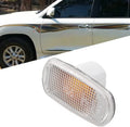 2X Clear Fender Side Marker Indicator Lights for Toyota RAV4 (2001–2004), Prius (2004–2009)