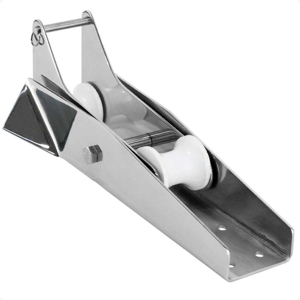 Hinged Double Bow Roller with Delrin Rollers for FO3696 (13-1/4-Inch)