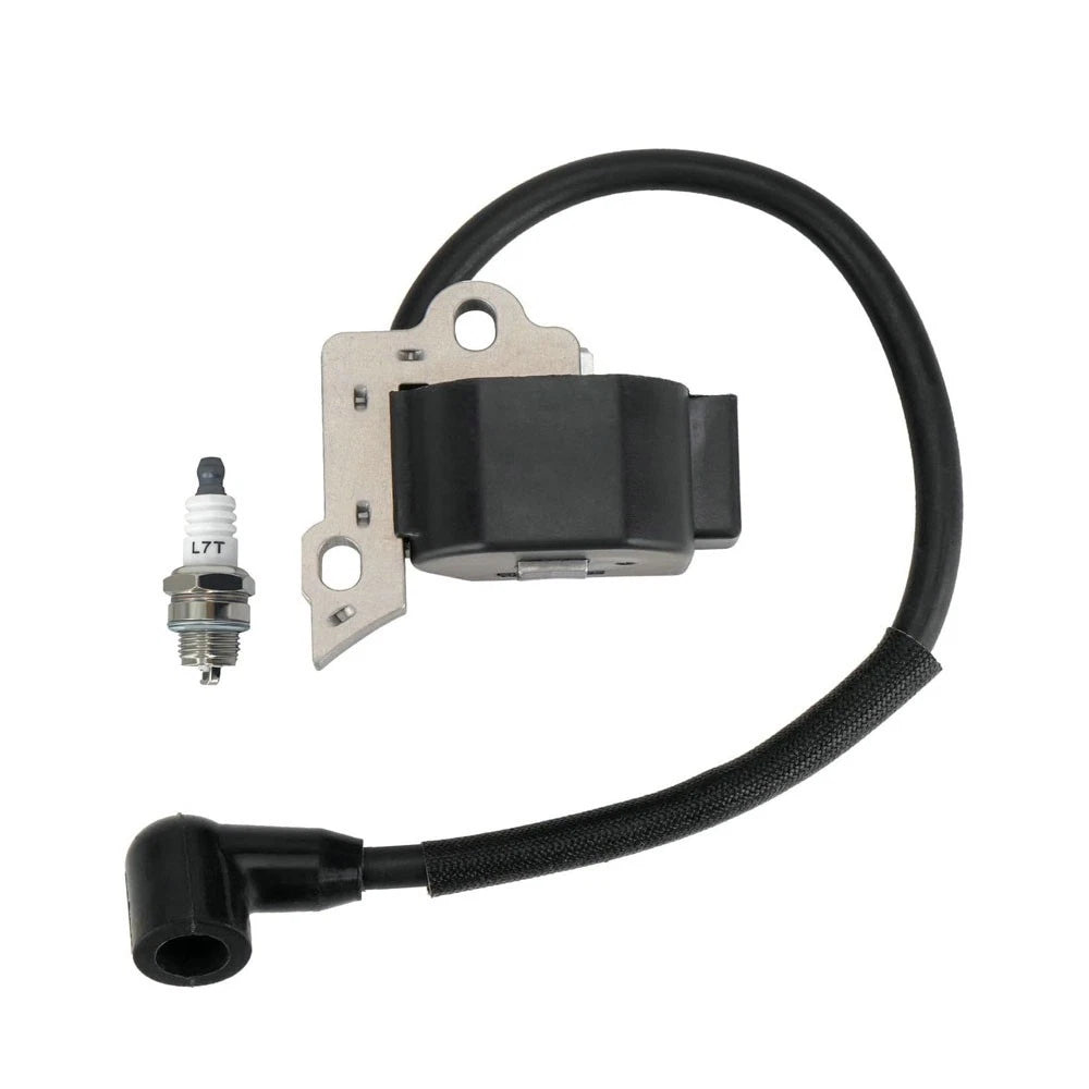 Ignition Coil & Spark Plug Kit for Poulan PP3516AVX SM4218AVX (N/A)