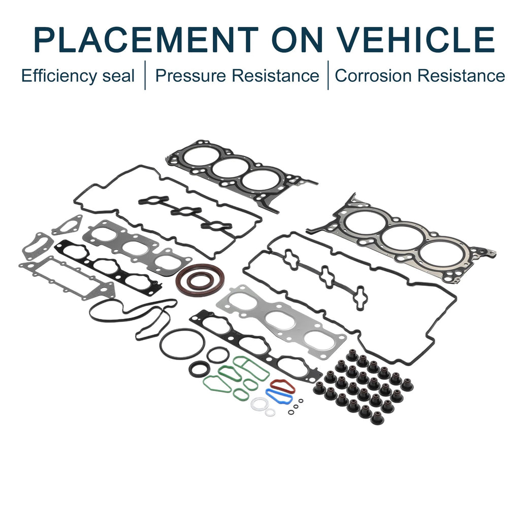 Cylinder Head Gasket Kit Replacement for Hyundai Santa Fe 2.7L (2006–2012)