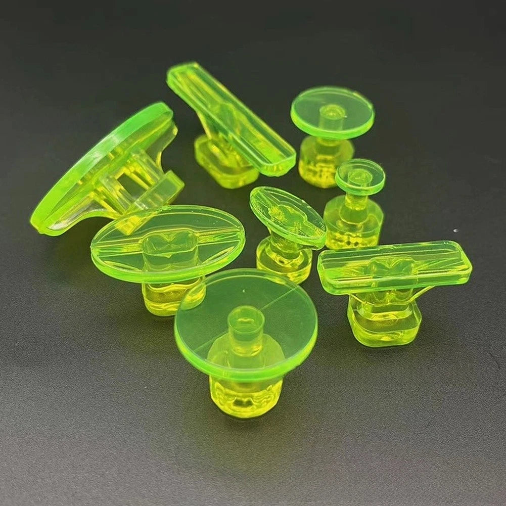 8X Thickened Yellow Pull Tabs for Auto Dent Repair on Painted Surfaces