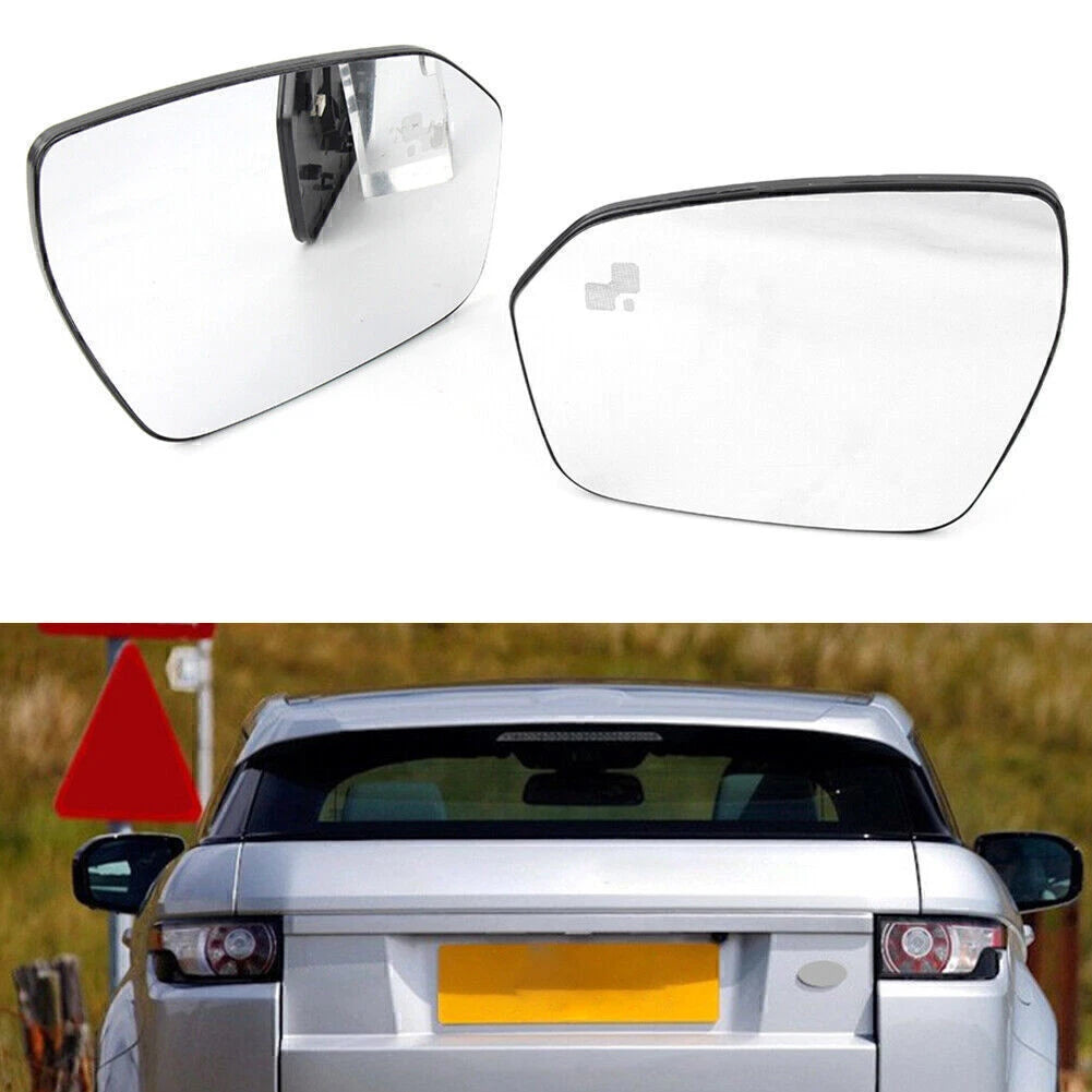 2X Rear View Mirror with Blind Spot for Land Rover Range Rover Evoque (2012–2015)
