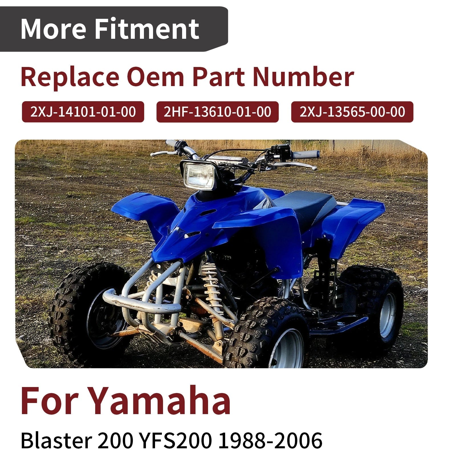 Carburetor + Intake Manifold Boot for Yamaha Blaster YFS200 (1988–2006)
