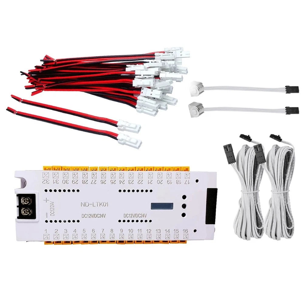LED Stairlight Controller with Dual PIR Sensors for Easy Configuration