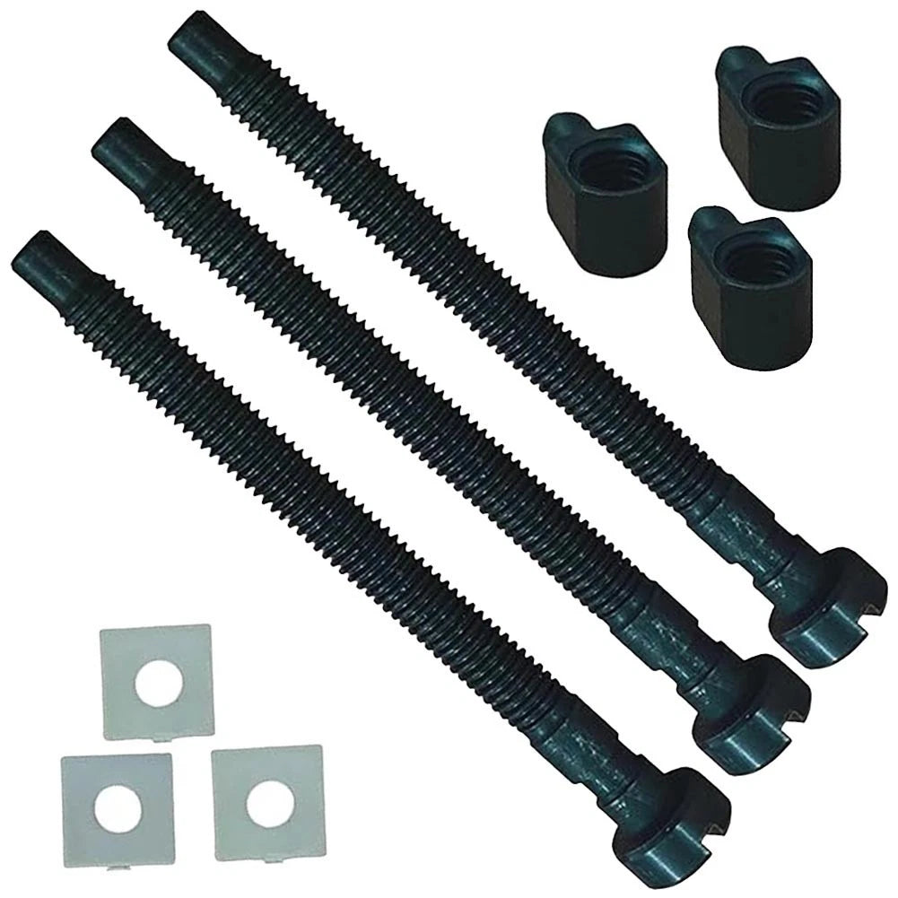 Set of 3 Chain Tensioning Screws for Chainsaws (Models 42–55)