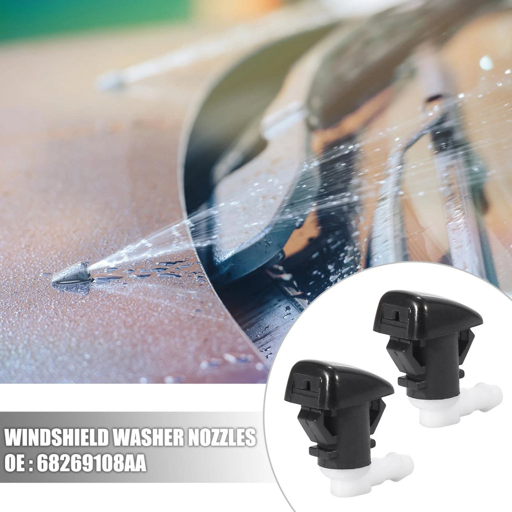 Windshield Washer Nozzles Front Set of 4 for Dodge (2011–2023)