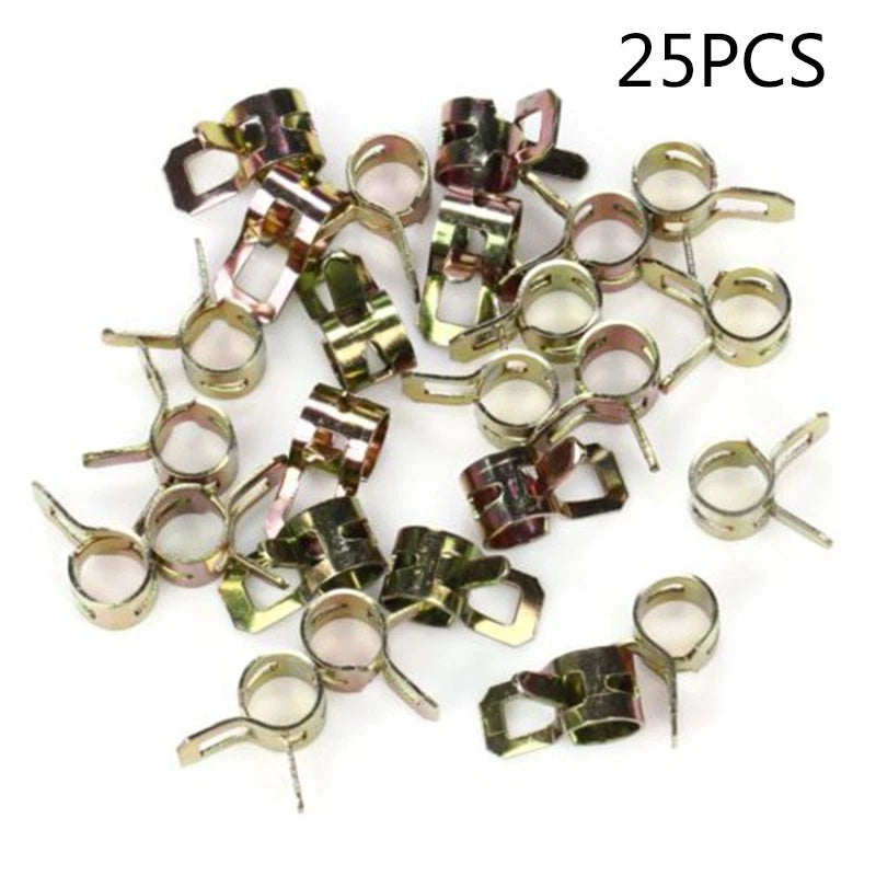 25pcs Fuel Line Clamps for Lawn Mower