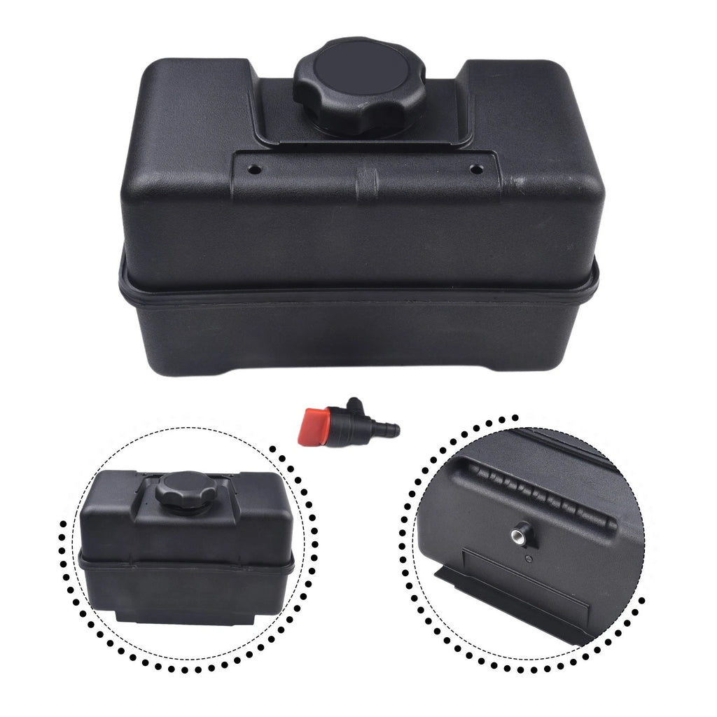 Plastic Fuel Tank with Cap for 4 Quart Applications