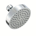 Adjustable 4 Inch Shower Head with Removable Water Restrictor for All Models