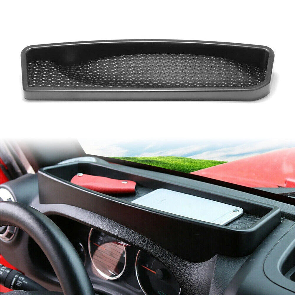 Dashboard Storage Box Tray for Jeep Wrangler JK (2007–2018)