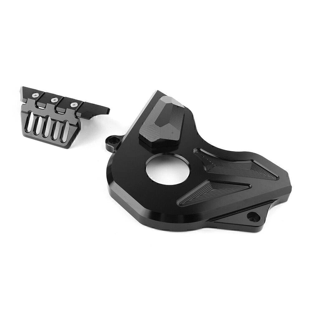 Front Sprocket Chain Cover Guard Protector Set for Honda CB650F (2014–2019) Black