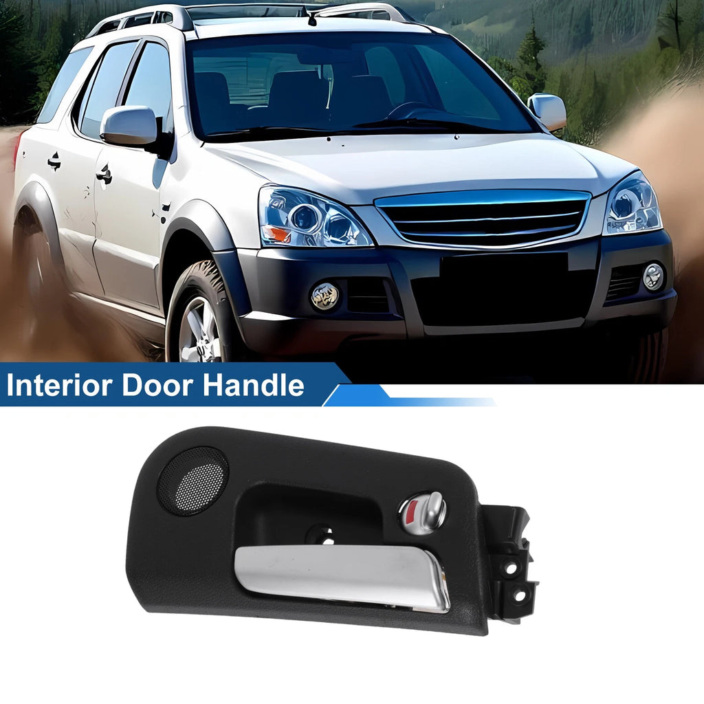 Interior Door Handle for Roewe SsangYong (2005–2007) Black Chrome